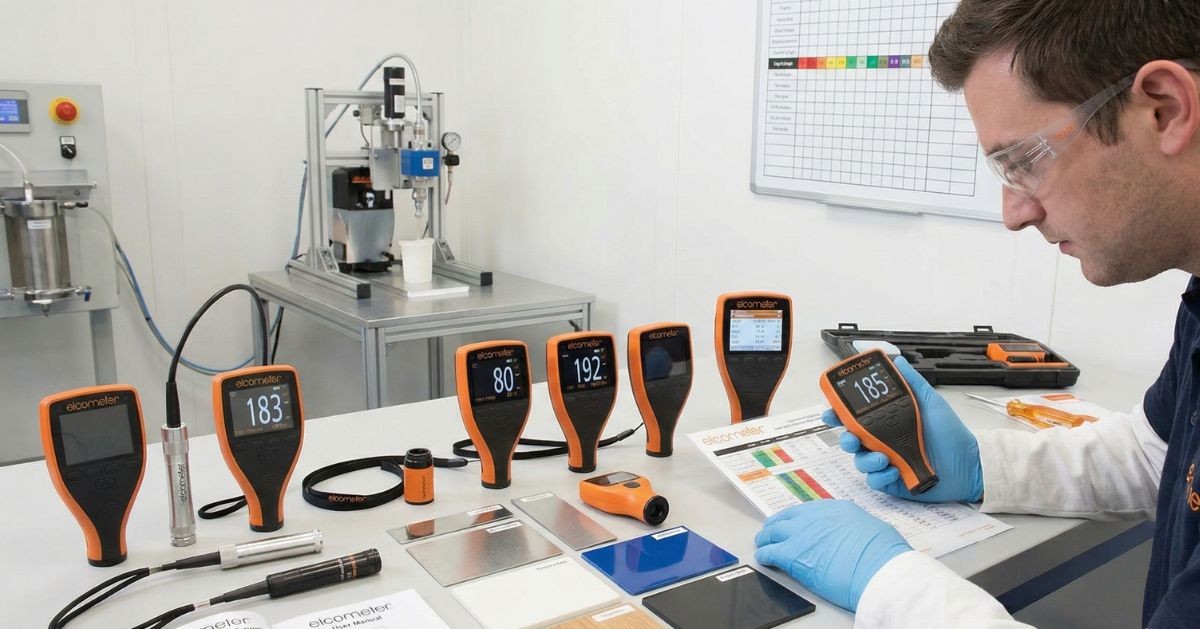 วิธีเลือกเครื่องวัดความหนาสี Elcometer | ให้เหมาะกับงานมืออาชีพของคุณ